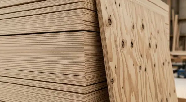 Pannelli di compensato impilati, una soluzione pratica e legno più economico per ogni progetto.